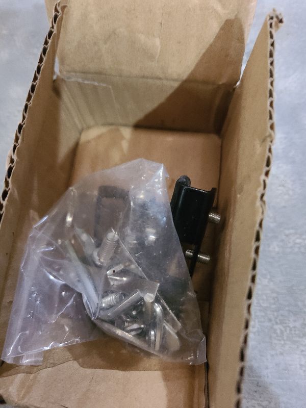 Photo 1 of 2PCS Car LED Light Bar Mounting Brackets with Hex Wrenches,Adjustable Car Accessories Hood Mount Light Brackets,Universal Car LED Grill Lights Bar Brackets for Car Truck SUV (Black)