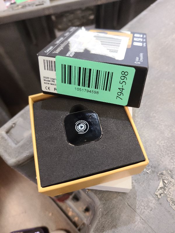 Photo 1 of 2025 Upgraded Wireless Carplay Adapter for iPhone, Vesperhaze Plug&Play Auto-Connected Carplay Wireless Adapter Stable fit for Cars, Apple iPhone iOS 10+, No Latency, Grey