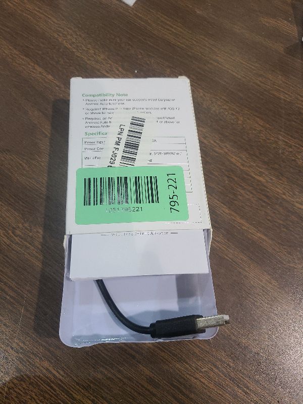 Photo 1 of 2026 New Wireless CarPlay Adapter for Apple iPhone ?Android Small Size, Plug and Play, Fast and Stable Connection Carplay Adapter for CarPlay?Android