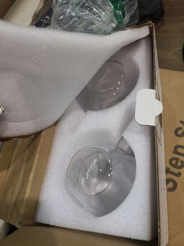 Photo 1 of 12 Oz Double Walled Glass Coffee Mugs with Handle, Insulated Layer Coffee Cups, Clear Borosilicate Glass Mugs - Gift for Cappuccino,Tea,Latte,Espresso,Hot Beverage,Cold Drinks, Set of 2