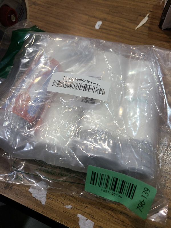 Photo 1 of 1 Gallon 100 Counts Mini Strong Drawstring Trash Bags Garbage Bags by RayPard, fit 3-4 Liter Small Trash Can, Tiny Waste Basket Liners for Home Office Bathroom Bedroom Car, White