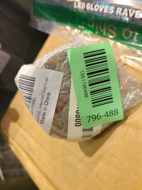 Photo 1 of 2.67 Inch Barbecue Grill Temperature Gauge for CharBroil 8566083 Pit BBQ Thermometer Fahrenheit and Heat Indicator for Meat Cooking, Stainless Steel Temp Gauge