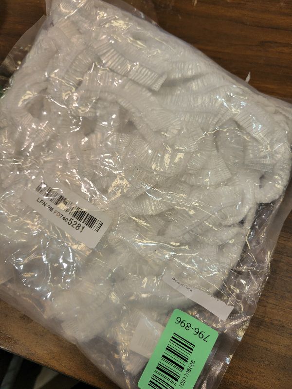 Photo 1 of 120pcs Shower Caps for Sourdough Bread, Reusable Bowl Covers for Proofing, Plastic Bread Covers With Elastic