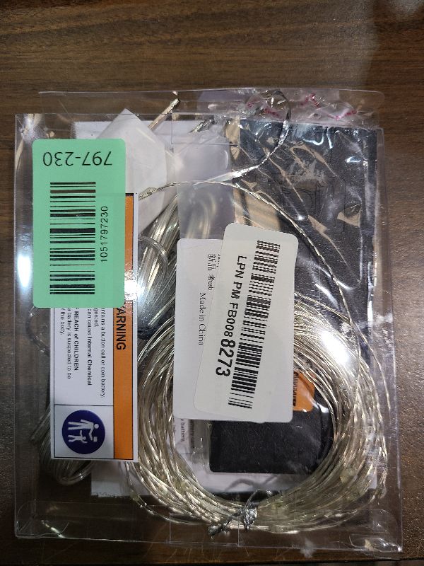 Photo 1 of 24 Multi Color Changing Fairy Lights USB Powered with Remote Control, 33ft 100 RGB LED Bright Silver Wire Starry String Lights for Christmas Tree, Wedding Party, Indoor, Garden, Bedroom Holiday Décor