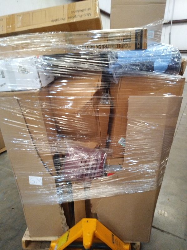 Photo 1 of As is general merchandise pallet
