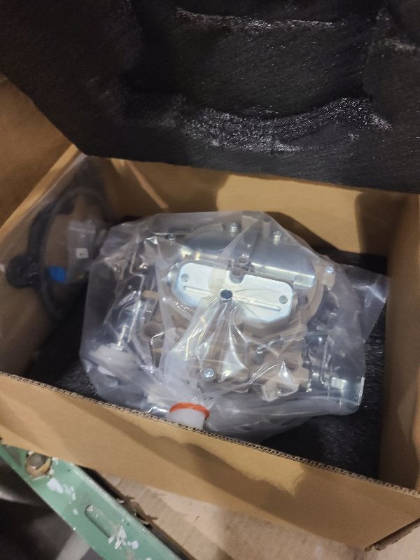 Photo 1 of 1901R Carburetor For Rochester Quadrajet 750 CFM 4 Barrel Carburetor Fits For Chevy 350 454 327 427 V8 Engines GMC Trucks 1966-1973 4MV Corvettes 1975-1979 Manual Choke 1901-GG