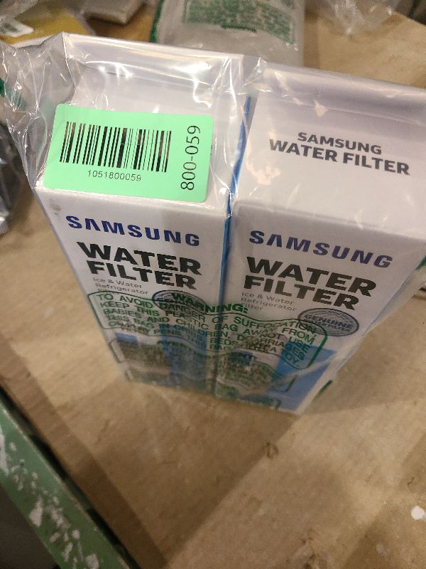 Photo 1 of 2 Pack Samsung DA29-00020B HAF-CIN/EXP Refrigerator Water Filter (2 Items)