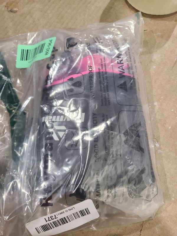 Photo 1 of 2 Pack Extra Large Swim Cap for Braids and Dreadlocks, Silicone Swimming Caps for Long Hair, Weaves, Extensions, Curls & Afros, Waterproof Adult Swim Hats Bathing Caps for Women Men(Black+Rose Red)