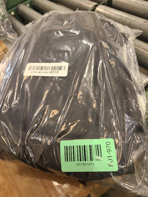 Photo 1 of [2025 Upgraded 900D Fabric] Fire Pit Cover Round for 37-40 inch Firepit, 900D Heavy Duty Waterproof Gas Fire Pit Cover with Air Vent,Handle,Tightening Drawstring,40" Dia x 20" H-Black