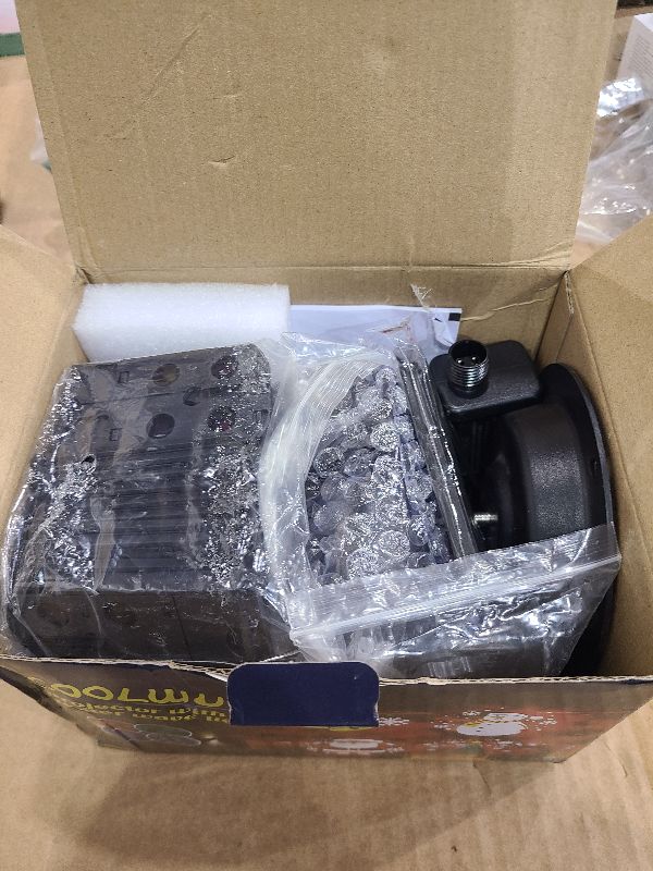 Photo 1 of 2025 Upgrade Christmas Halloween Projector Lights Outdoor, COOLWUFAN 2-in-1 Holiday Projector Lights Decorations, 30 Bright HD Effects (20 Slides) Projection Light for Xmas Party Garden Yard Decor