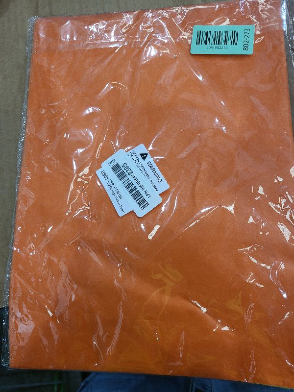 Photo 1 of 100 Sheets Orange Tissue Paper Artdly 14 x 20 Inches Plum Tissue Paper Bulk for Weddings Birthday DIY Project Wrapping Crafts Decor