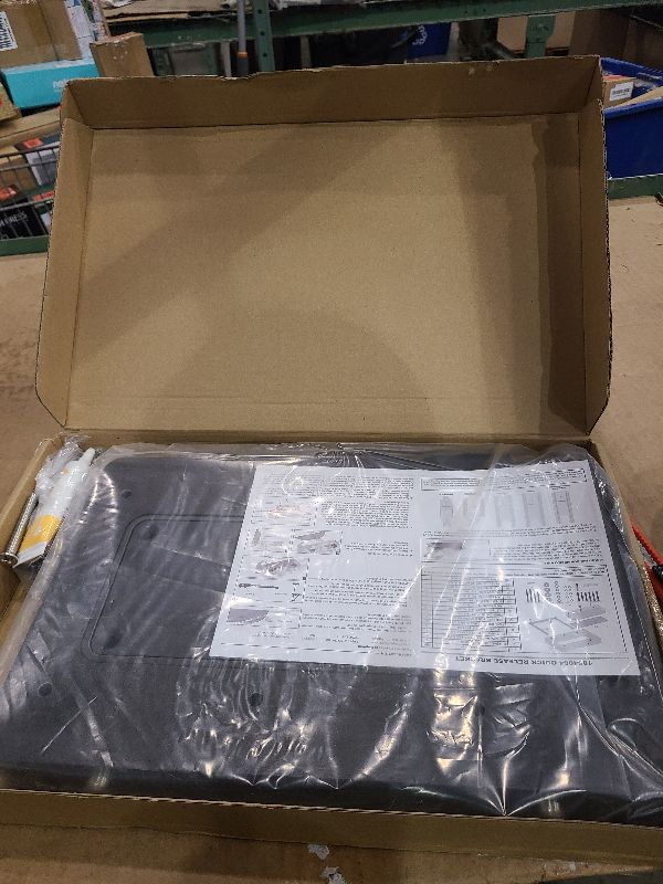 Photo 1 of 1854064 MKA-64 Quick Release Bracket, for Minn Kota Ulterra, Terrova, PowerDrive, PowerDrive V2, for Pontoon PowerDrive & Deckhand 40, Electric-Steer Trolling Motor Composite Release Bracket, Black