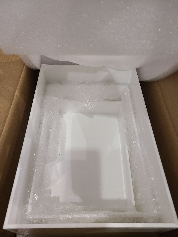 Photo 1 of 3 Pack White Buffet Food Risers, Step 12” 11”10” Size Acrylic Cube Box Display for Dessert Table Display Set Food Drink Collectibles Jewelry Figures, Display Stands for Retail Vendor Events,5 Side, Rectangle