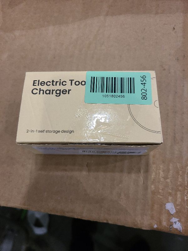 Photo 1 of 2-in-1 Wall Charger for Oral-B Braun Electric Toothbrush, 3-Port US Plug Charger Base for Oral B Genius Pro Smart Vitality Kids io2 io3 io4 io5 io6 Serie, IPX5, White