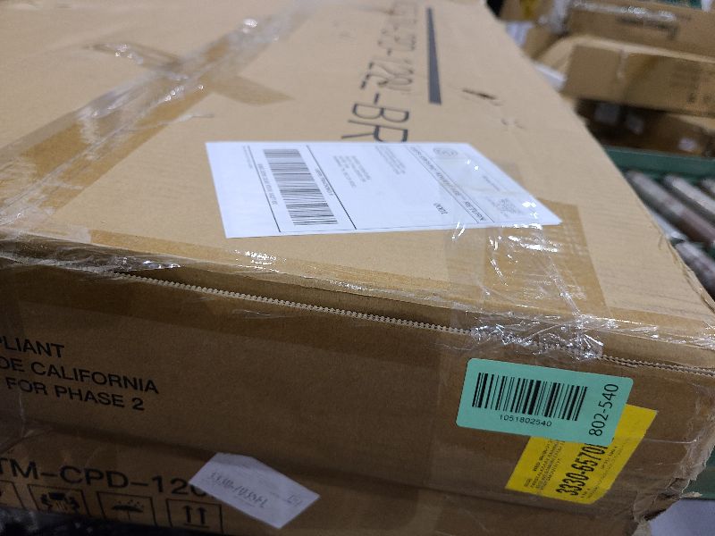 Photo 1 of  L Shaped Desk, 40 Inch Computer Desk with Reversible Storage Shelves Home Office Corner Desk Study Writing Table, Deep Brown