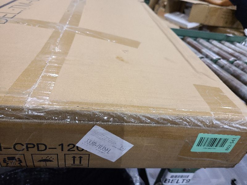 Photo 1 of  L Shaped Desk, 40 Inch Computer Desk with Reversible Storage Shelves Home Office Corner Desk Study Writing Table, Deep Brown