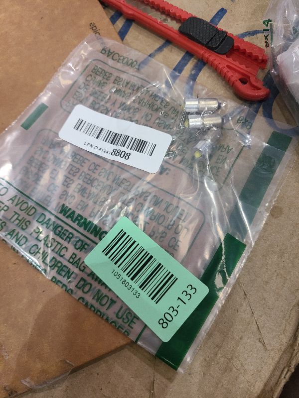 Photo 1 of 3 Pack LED Flashlight Bulb Replacement LED Bulbs for Conversion Kit 18V 12V 19.2V 6-24 Volt 3W 247LM PR2 P13.5S LED Bulb Upgrade Compatible with Ryobi Milwaukee Craftsman Lamp Torch Lantern Work Light