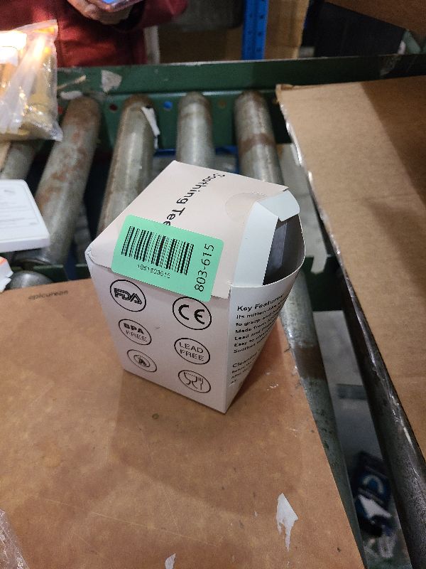 Photo 1 of 2-in-1 Baby Teething Rattle Toy, Sensory Grasping Teether for Infants 3-12 Months, 100% Food-Grade Silicone, Easy to Hold, Soothing & Developmental, BPA Free