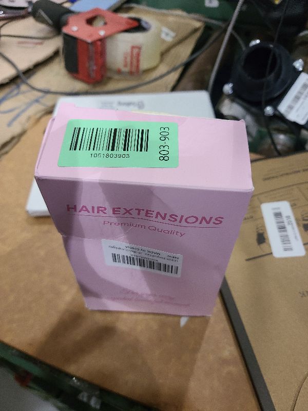 Photo 1 of 14 Inch Ponytail Extension - Soft Wavy Pony Tails Hair Extensions, Claw Clip Ponytail Extension, Synthetic Hair Extensions Ponytail, Clip in Ponytail (Color: Light Brown With Blonde Highlights)