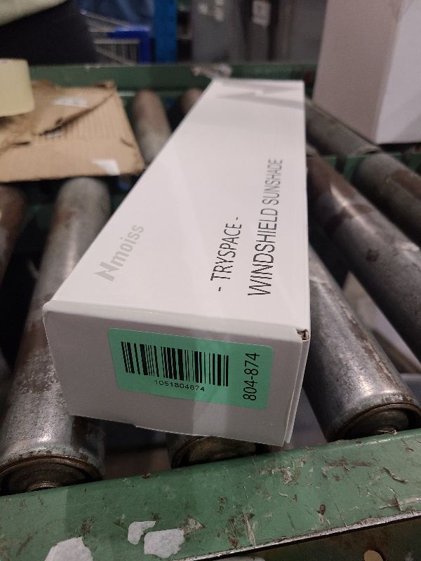 Photo 1 of [2025 Upgrade] Nmoiss Windshield Sun Shade Umbrella - [Vinyl Coating Heat Shield] Protect Car from Sun Rays & Heat Damage Keep Cool and Protect Interior, Spring Structure Edge Medium 56" L x 31" W