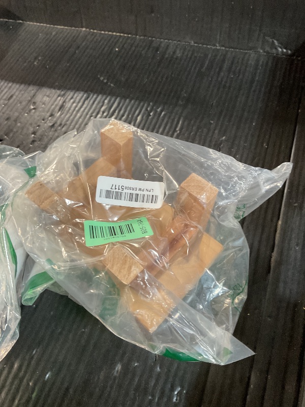 Photo 1 of ****LEG SNAPPED OFF***
Reallnaive Wood Pedestal with Handle and Farmhouse Beaded Ornaments Pedestal Stand Tray for Kitchen Counter Bathroom Soap Towels Jewelry Candles Table Decor(Brown)