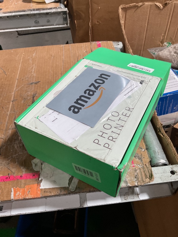 Photo 1 of ***SEE NOTES***
YOTON Photo Printer, Picture Printer with 54 Sheets (4"x6") & 1 Cartridges, Support AR Video Printing, Wi-Fi Connection, Portable Photo Printer for iPhone/Android/Laptop