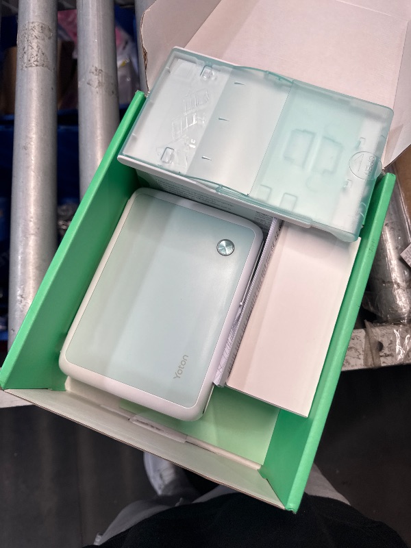 Photo 1 of (UNTESTED) YOTON Photo Printer, Picture Printer with 54 Sheets (4"x6") & 1 Cartridges, Support AR Video Printing, Wi-Fi Connection, Portable Photo Printer for iPhone/Android/Laptop