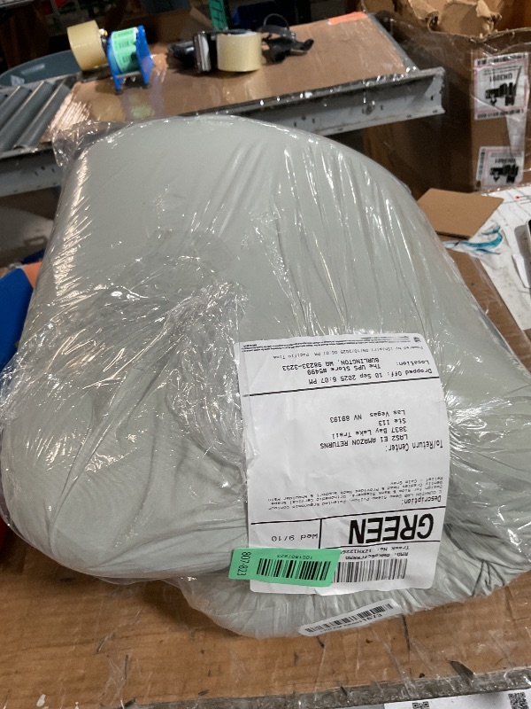 Photo 1 of (BAGGED) (USED/FAIR) C CUSHION LAB Deep Sleep Pillow, Patented Ergonomic Contour Design for Side & Back Sleepers, Orthopedic Cervical Shape Gently Cradles Head & Provides Neck Support & Shoulder Pain Relief - Calm Grey