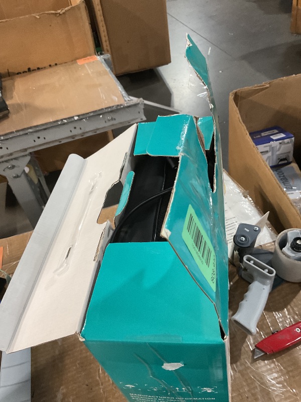 Photo 1 of (MISSING WALL PLUG) (UNTESTED) Shiatsu Neck Massager with Heat, 3D Kneading Back Massage Pillow for Pain Relief, Massagers for Neck and Back, Shoulder, Leg, Gifts for Men Women Mom Dad, Stress Relax at Home Office and Car