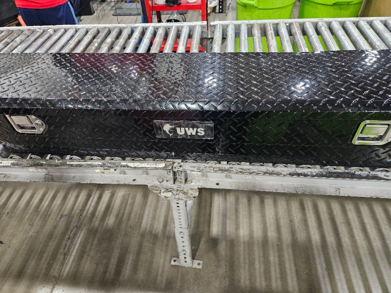 Photo 1 of ***(MINOR DAMAGE/ SEE NOTES)***UWS EC10312 63-Inch Gloss Black Heavy-Wall Aluminum Slim Truck Tool Box with Low Profile, RigidCore Lid