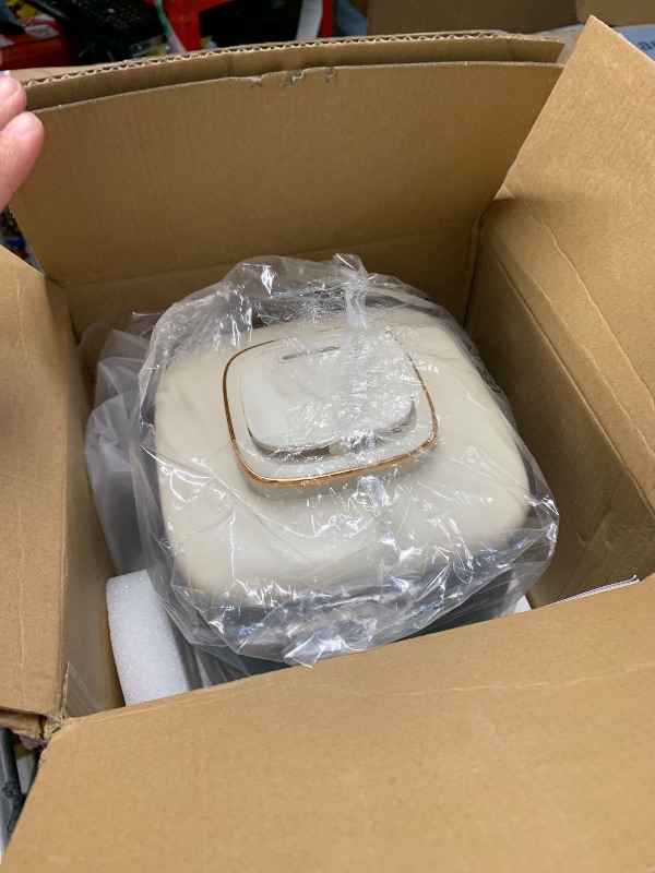 Photo 1 of (parts) (not functional) Joydeem JD-J03 Cooking Blender with Soundproof Shield, Hot Cold Blender for Filter-free Soy Milk & Juice, 8-Speed and Temperature Control, 12H Preset, 1100ml, White