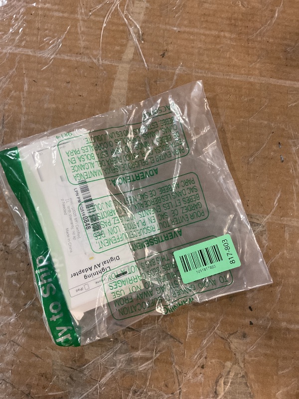 Photo 1 of [2025 MFi Certified ] Lightning to HDMI Adapter, Digital AV Display Converter for iPhone iPad, 1080P, MFi Certified no Settings Required, no Power Needed, 24 Month Warranty, no app Needed