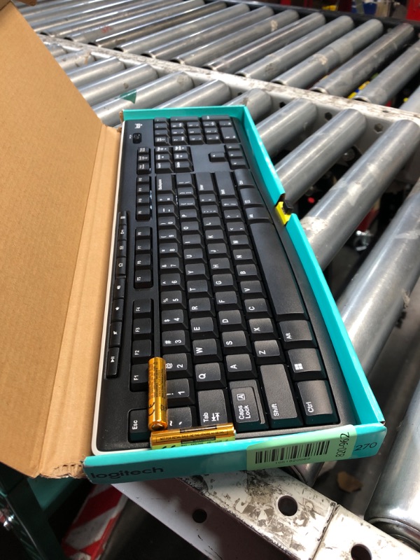 Logitech K270 Wireless Keyboard, USB Unifying Receiver, Black for sale ...