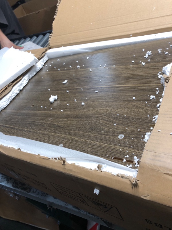 Photo 1 of ***************missing mirror, missing pieces.*************
GarveeHome Makeup Vanity and Stool, Vanity Desk with Lights, White Vanity Table with Charging Station, 6 Drawers and Cabinets