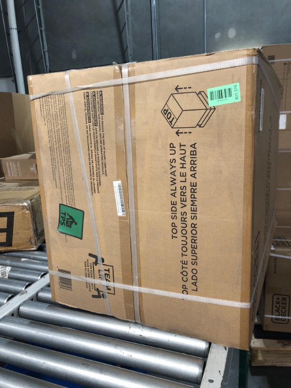 Photo 1 of ***FACTORY SEALED*** BLACK + DECKER 3.1 Cu. Ft. Compact Two Door Refrigerator with Freezer, ENERGY STAR Certified Mini Fridge, 0.9 Cu. Ft. Freezer, Interior Light, R600a Refrigerant, BCRDK32B, Black