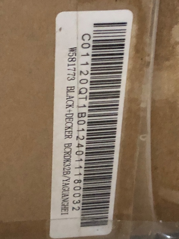 Photo 1 of ***FACTORY SEALED*** BLACK + DECKER 3.1 Cu. Ft. Compact Two Door Refrigerator with Freezer, ENERGY STAR Certified Mini Fridge, 0.9 Cu. Ft. Freezer, Interior Light, R600a Refrigerant, BCRDK32B, Black