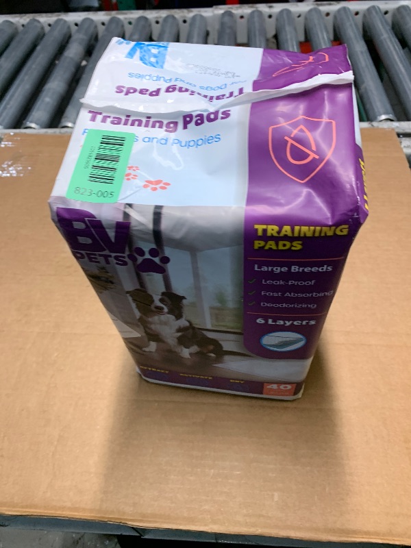Photo 1 of ***FACTORY SEALED*** BV Puppy Pads XL 40 Count 28"x34" - Leak-Proof Pee Pads for Dogs with 6-Layer Design, Rapid Dry Sheet & Attractant - Dog Pad Extra Large with Odor Control - Perfect for Big Dogs & Indoor Use