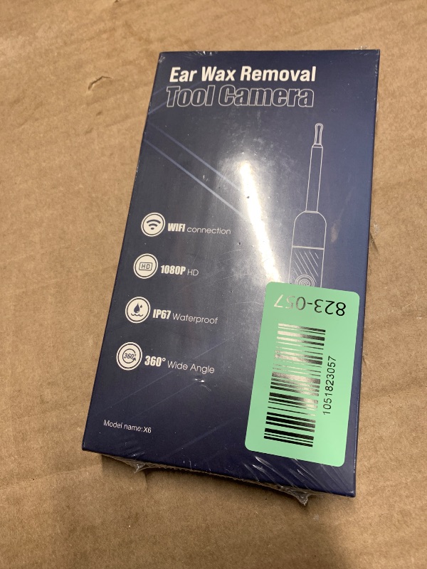 Photo 1 of ***FACTORY SEALED*** Loyker X6 Ear Wax Removal Tool Camera, Ear Cleaner with Camera, FSA - HSA Store Eligible, 1080P Ear Camera with 6LED Light for Ear/Nose/Throat/Tonsil Stone Examination, Black