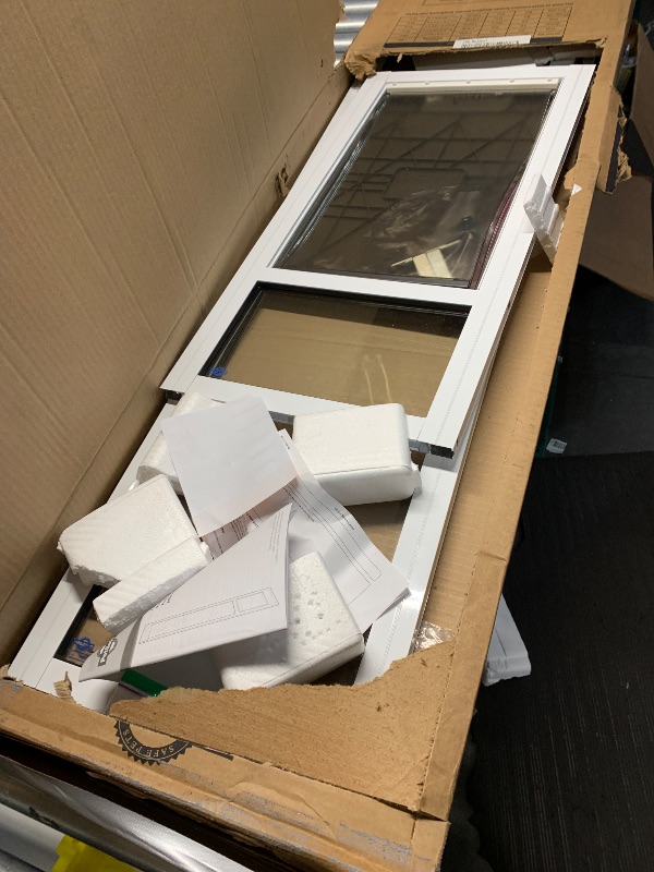 Photo 1 of ***TRUCK/TRAILER PICKUP ONLY*** PetSafe Sliding Glass Pet Door - No-Cut DIY Install Doggy Door for Renters - Aluminum Frame - Adjustable Height 91 7/16" to 96" - Ideal for Large Dogs Up to 130 lb - White