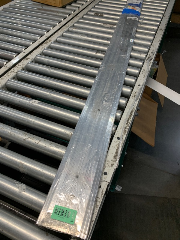 Photo 1 of ***TRUCK/TRAILER PICKUP ONLY*** M-D Building Products 68338 Aluminum Commercial Flat-Profile Threshold: Durable and Sleek Entryway Access Solution Draft Protection (5 in. x 1/2 in. x 72 in.) (Silver)