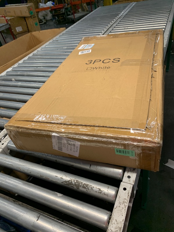 Photo 1 of [Upgrade Thickened] Cylinder Pedestal Stands for Party 3PCS, Large White Cake Pedestal Stand with Weighted Water Bag, Round Cylinder Tables for Wedding , Birthday, Party Art Decor, Floral Arrangements (White)