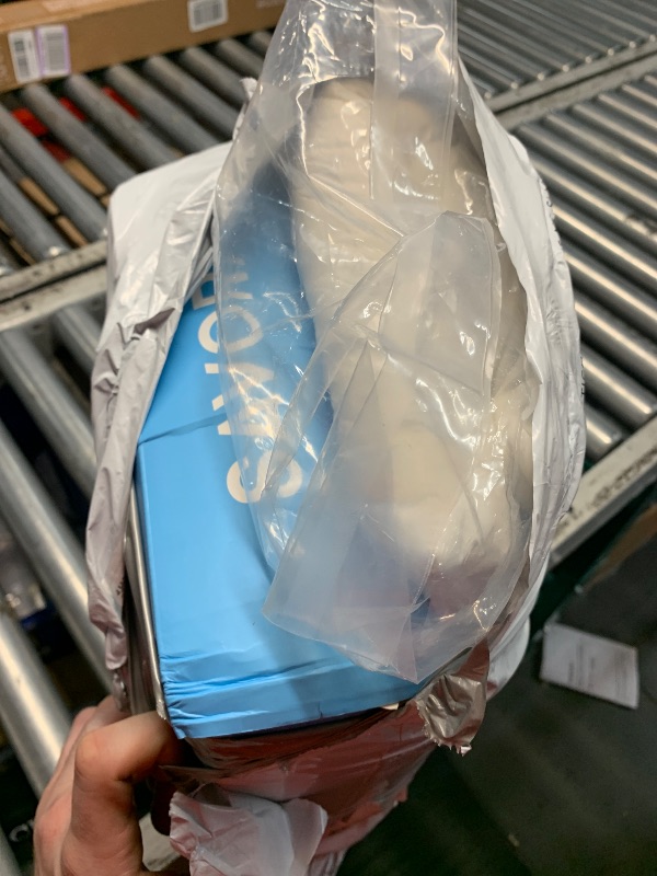 Photo 1 of (used/fair) (bagged) SAVORI 14x22 Lumbar Pilow Insert, Set of 2 Down Feather 14x22 Euro Pillow Inserts, Soft Fluffy Sleeping Pillow with 100% Cotton Cover, Decorative Throw Pillows for Couch Sofa Bed-White