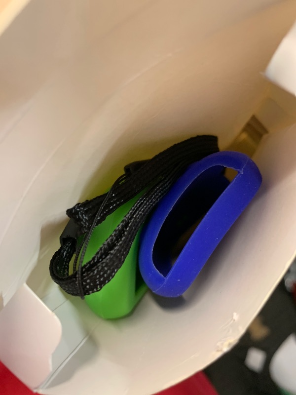 Photo 1 of (Pack of 2) Remote Cover Case for Roku TV Remote Control/Silicone Protective Sleeve Skin - Glow in The Dark (Green/Blue)