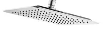 Photo 1 of ***STOCK PHOTO FOR REFERENCE ONLY***Veken 10" Luxurious All Metal Rain Shower Head with Handheld, High Pressure Rainfall Shower Heads wih Extension Arm, Wide Dual Showerhead with Spray Combo, Bathroom Accessories, Chrome, Silver