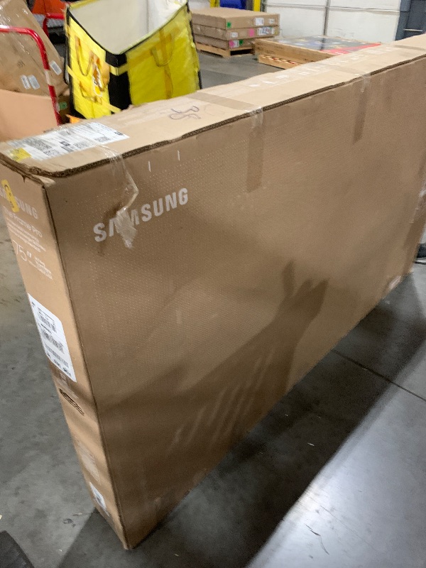 Photo 1 of Samsung 75-Inch Class The Frame Pro LS03FW 4K Neo QLED Mini LED Smart TV (2025 Model) Modern Frame Design with Wireless One Connect, NQ4 AI Gen3 Processor, Art Mode, Samsung Vision AI, Alexa Built-in