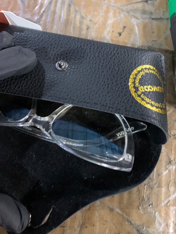 Photo 1 of * CLEAR NOT BLACK * Blue Light Blocking Glasses Women Bluelight Blocker Computer Cateye Clear Cat Eye Eyeglasses Frame CLEAR