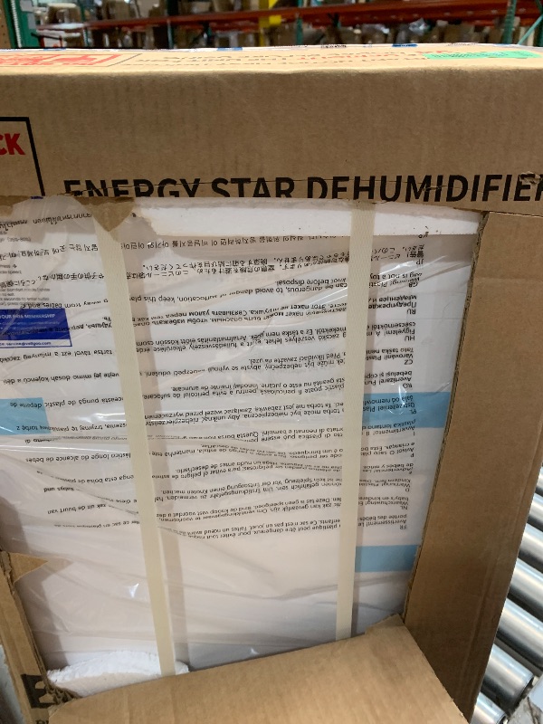 Photo 1 of **STOCK PHOTO FOR REFERENCE ONLY**3,500 Sq.Ft Most Efficient Energy Star 2024 Dehumidifier with Pump, Vellgoo Max 60 Pint/D (Standard 35 Pint/D) Compressor Dehumidifier for Basement with Drain Hose, Intelligent Humidity Control