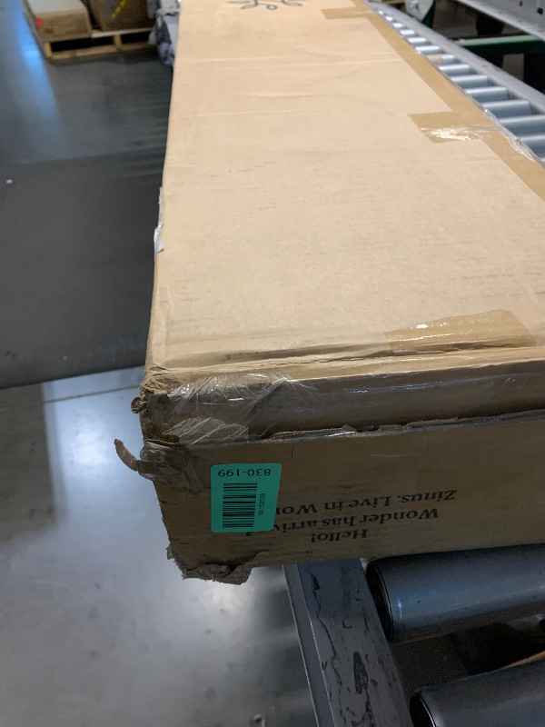 Photo 1 of ***MISSING HARDWARE***

ZINUS Moiz Wood Platform Bed Frame- Full Size