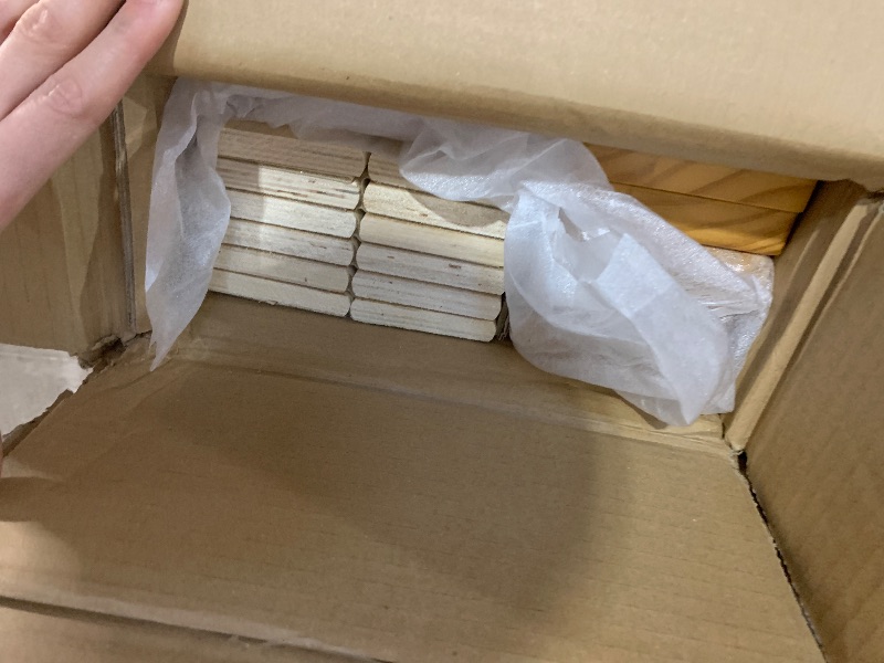 Photo 1 of ***MISSING HARDWARE***

ZINUS Moiz Wood Platform Bed Frame- Full Size