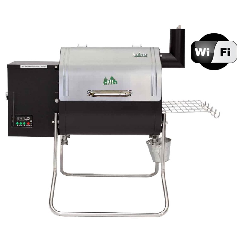 Photo 1 of ***FACTORY SEALED*** STOCK PHOTO FOR REFERENCE ONLY *** DAVEY CROCKET*******BBQ Island Grills & Smokers Green Mountain Peak Prime 2.0